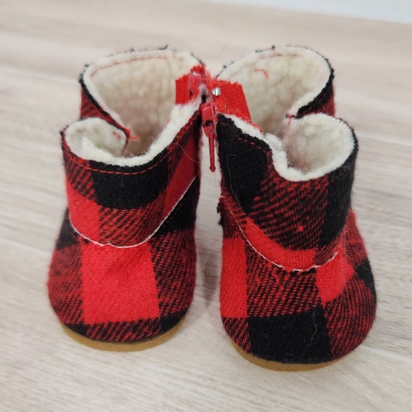 Other - Sophia's Buffalo Check Boots 18" Dolls, American Girl, Our Generation, myLife